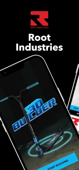 Scooter 3D custom builder [MOD: безлимитные деньги и все детали открыты] Screenshot 1
