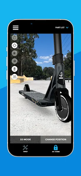 Scooter 3D custom builder [MOD: безлимитные деньги и все детали открыты] Screenshot 4
