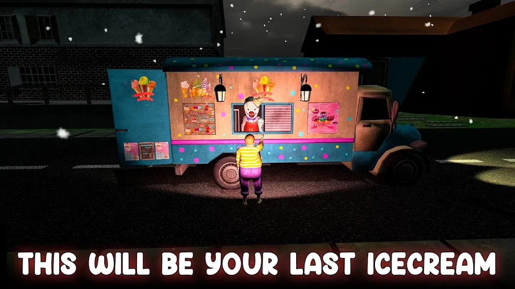 Ice Cream Man: Horror Scream [MOD: безлимитные деньги и открыты все уровни] Screenshot 1