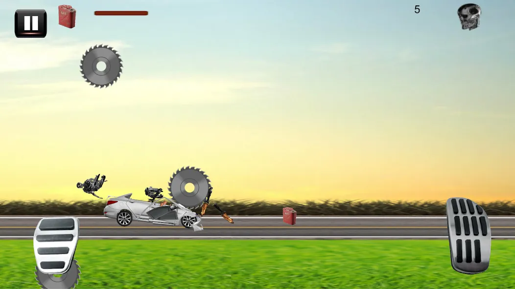 Car Crash 2d [MOD: разблокированы все машины и трассы] Screenshot 3