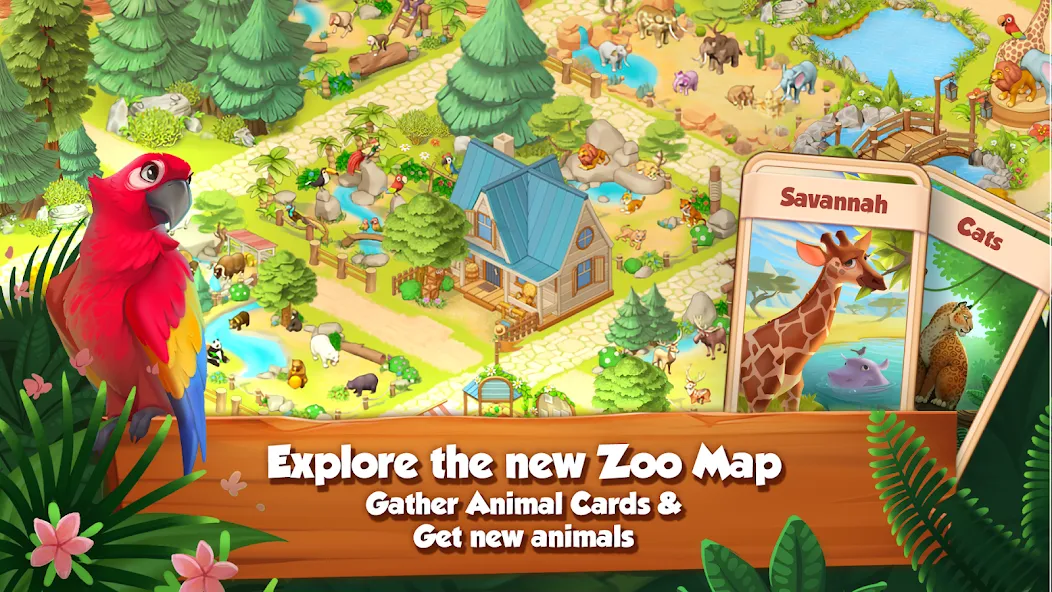 Homesteads: Dream Farm [MOD: безлимитные деньги и ресурсы] Screenshot 1