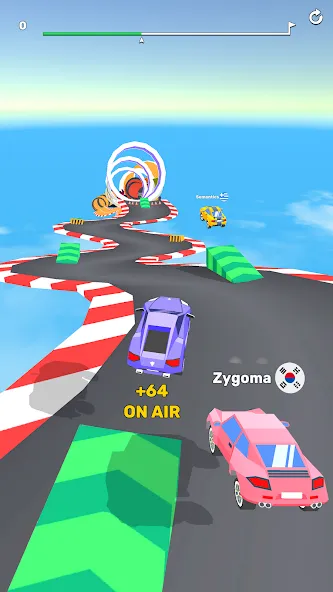 Ramp Racing 3D — Extreme Race [MOD: безлимитные деньги и все машины] Screenshot 2