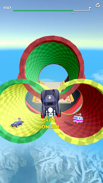 Ramp Racing 3D — Extreme Race [MOD: безлимитные деньги и все машины] Screenshot 4
