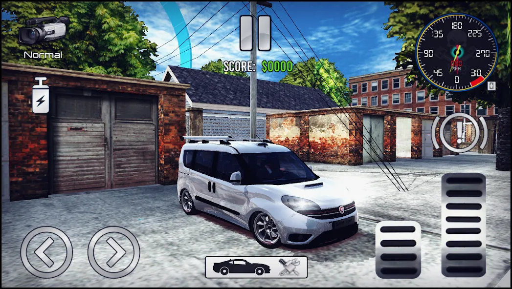 Doblo Drift Simulator [MOD: безлимитные деньги и топливо] Screenshot 5