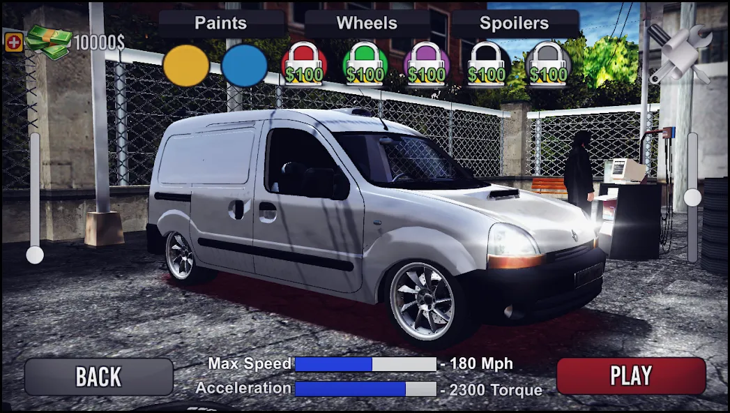 Kango Drift Simulator [MOD: безлимитные деньги и тюнинг автомобилей] Screenshot 2
