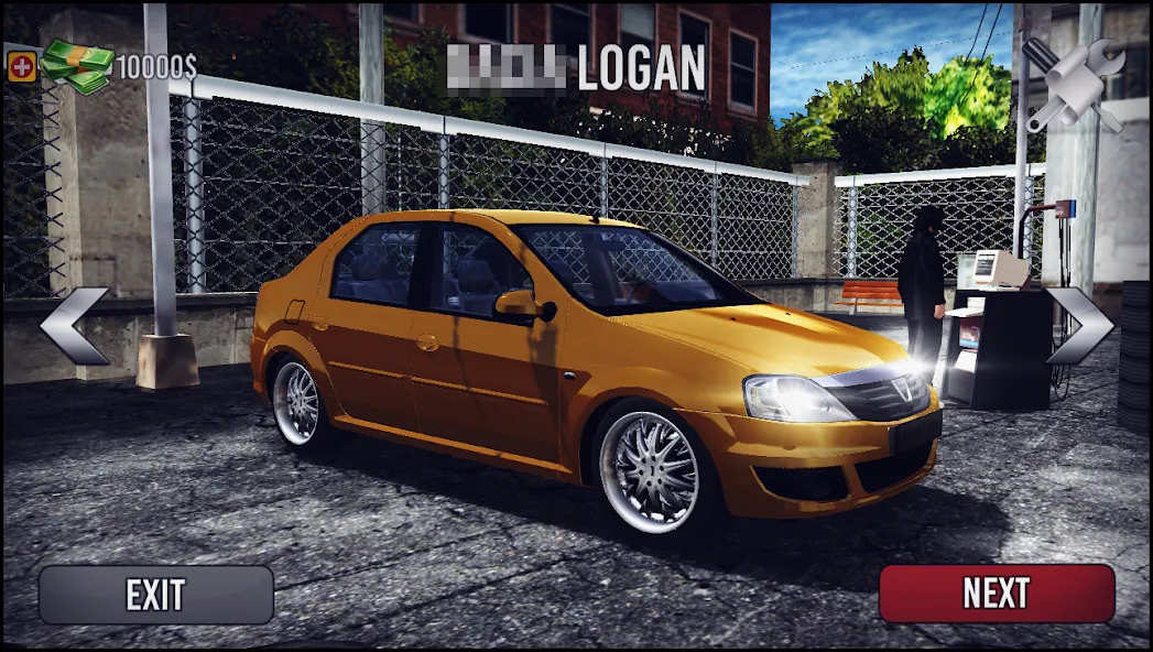 Logan Drift Simulator [MOD: безлимитные деньги и топливо] Screenshot 1