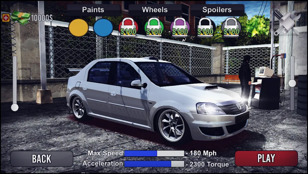 Logan Drift Simulator [MOD: безлимитные деньги и топливо] Screenshot 2