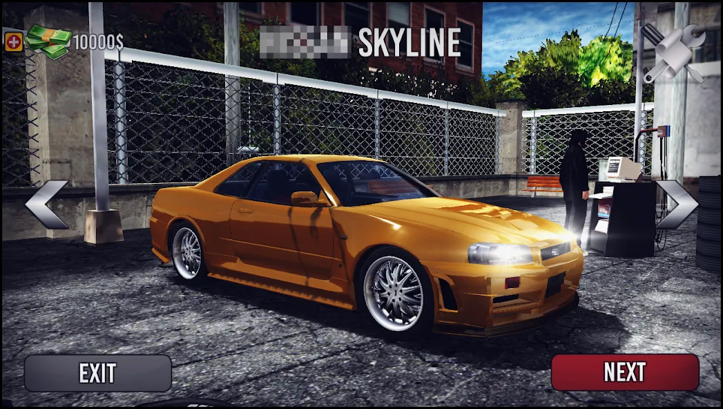 Skyline Drift Simulator [MOD: безлимитные деньги и топливо] Screenshot 1