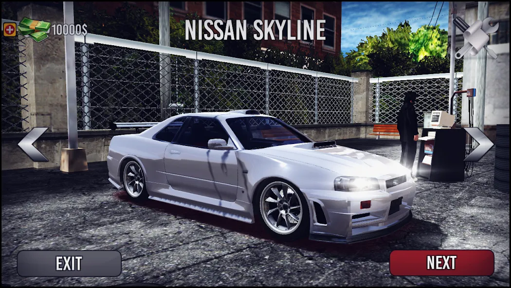 Skyline Drift Simulator [MOD: безлимитные деньги и топливо] Screenshot 2