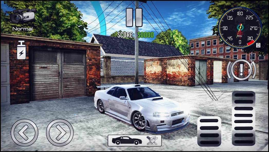 Skyline Drift Simulator [MOD: безлимитные деньги и топливо] Screenshot 5