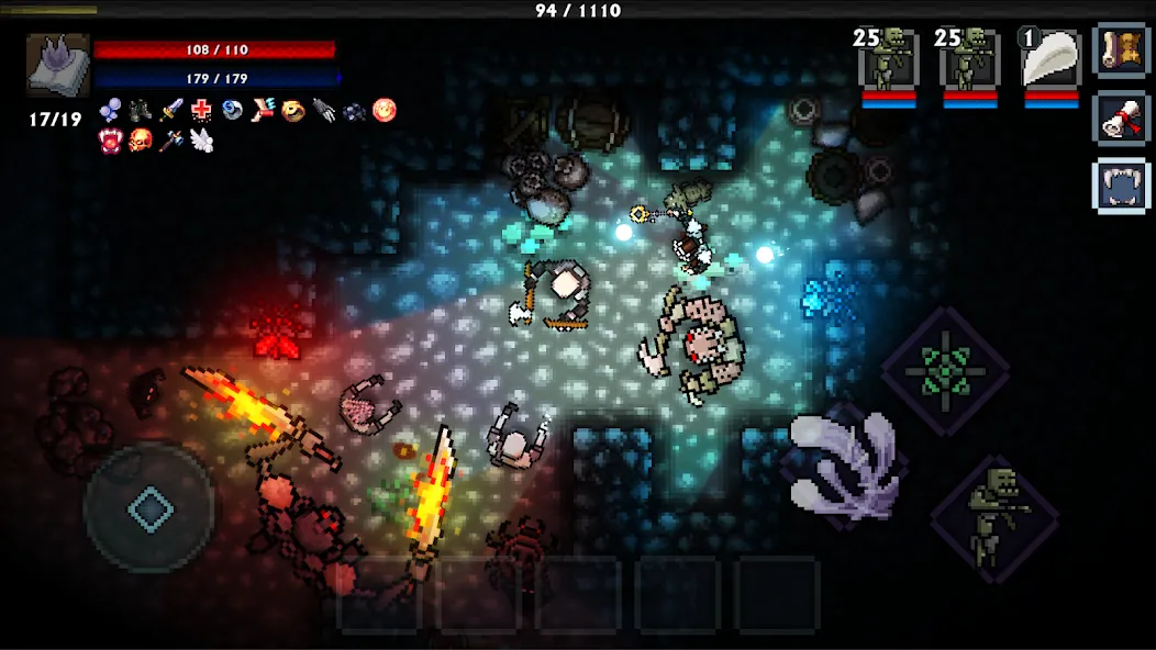 Pocket Rogues [MOD: безлимитные деньги и усиленные герои] Screenshot 2