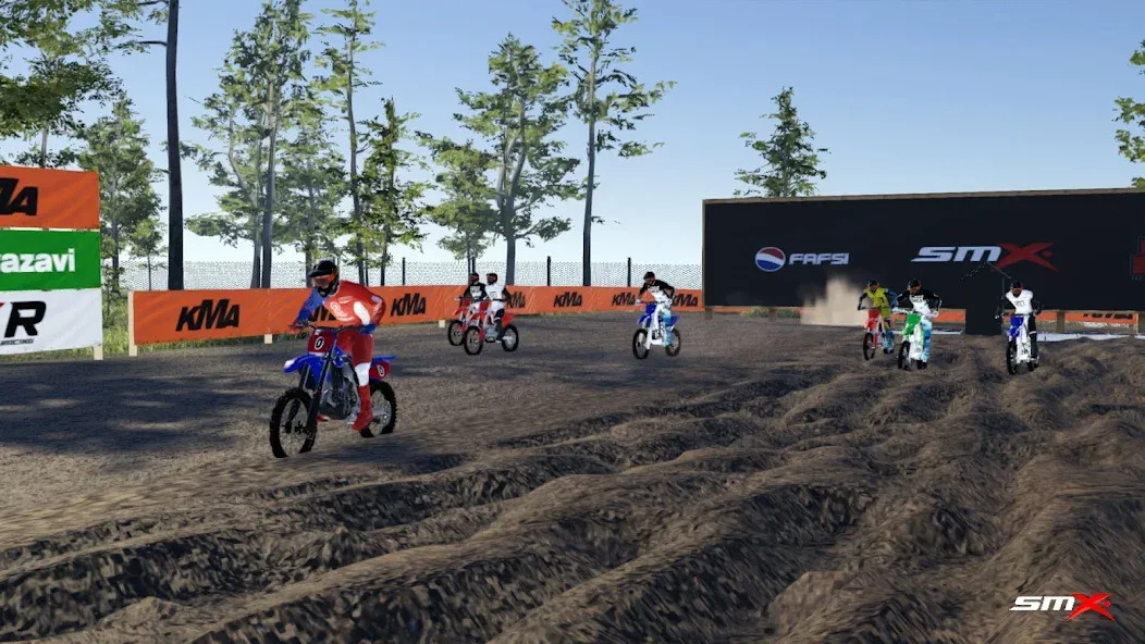 SMX: Supermoto Vs. Motocross [MOD: безлимитные деньги и все мотоциклы открыты] Screenshot 4