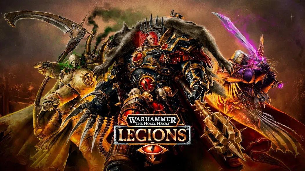 Warhammer Horus Heresy Legions [MOD: безлимитные ресурсы и открыты все легионы] Screenshot 1