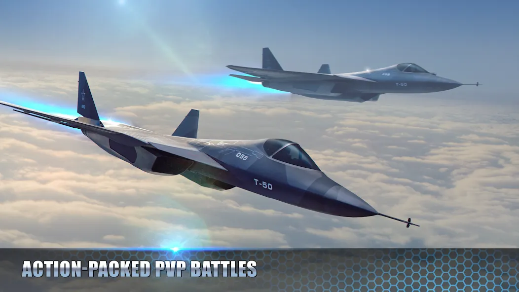 Modern Warplanes: PvP Warfare [MOD: безлимитные деньги и все самолёты] Screenshot 1