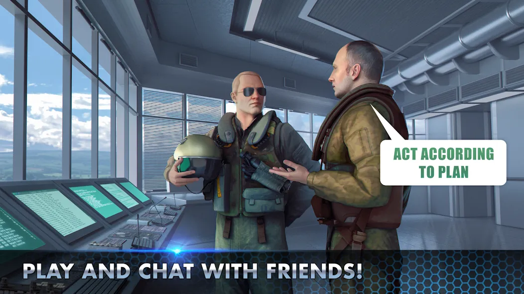 Modern Warplanes: PvP Warfare [MOD: безлимитные деньги и все самолёты] Screenshot 3
