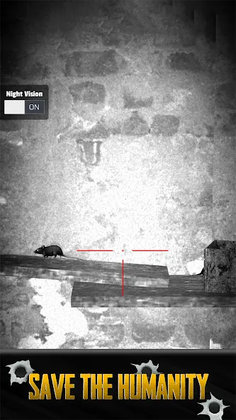 Air Rifle 3D: Rat Sniper Games [MOD: безлимитные монеты и патроны] Screenshot 1