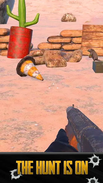 Air Rifle 3D: Rat Sniper Games [MOD: безлимитные монеты и патроны] Screenshot 5