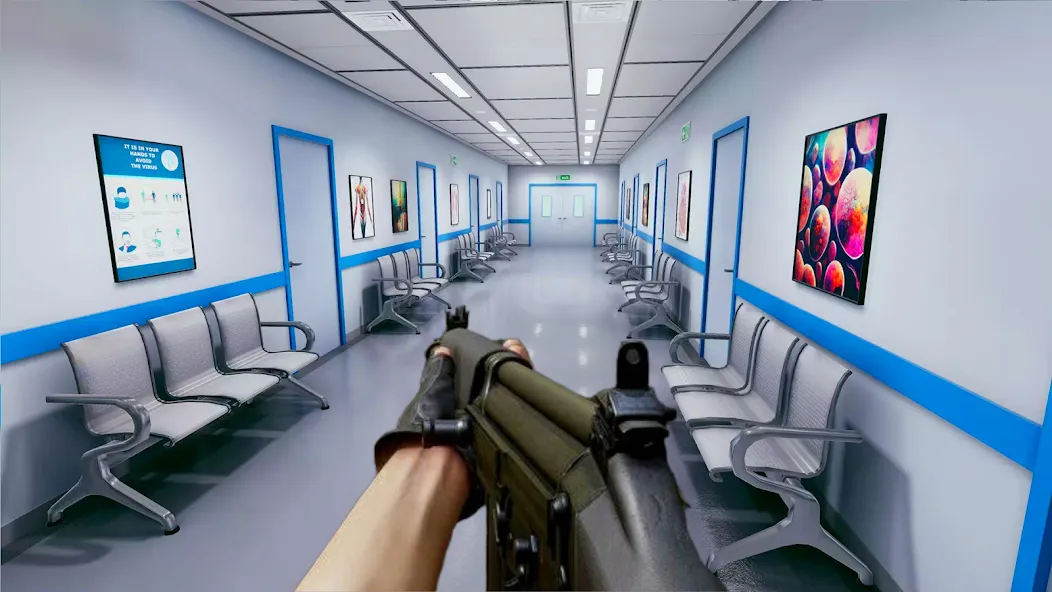 Zombie Evil Horror 4 [MOD: безлимитные деньги и оружие] Screenshot 1