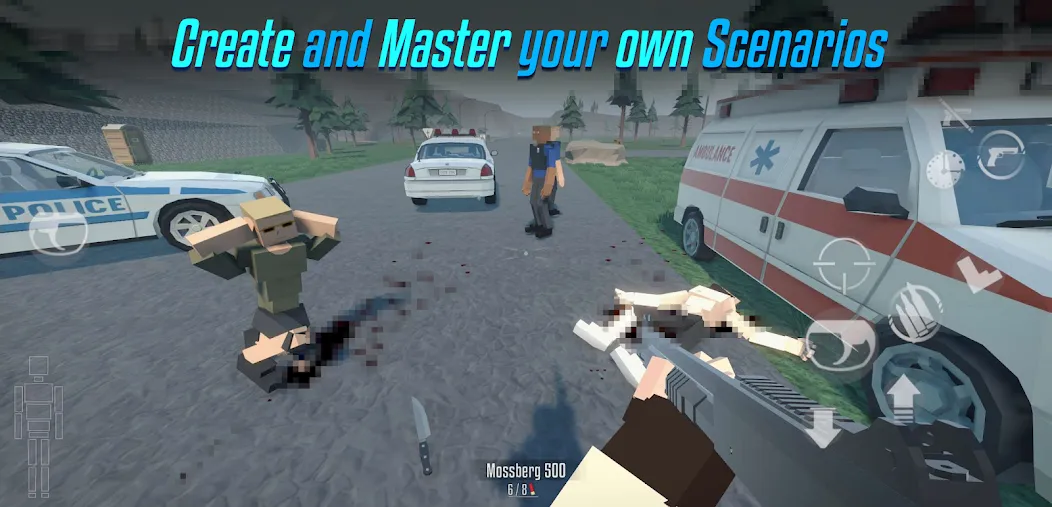 GoreBox [MOD: безлимитные патроны и открыты все карты] Screenshot 3