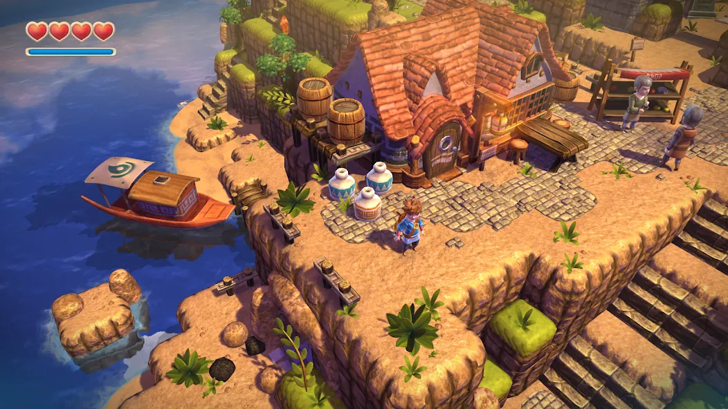Oceanhorn ™ [MOD: неограниченные ресурсы и открытые локации] Screenshot 1