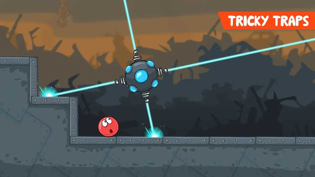 Red Ball 4 [MOD: безлимитные жизни и открыты все уровни] Screenshot 5