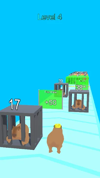 Capybara Run [MOD: бесконечные монеты и ускорение бега] Screenshot 1