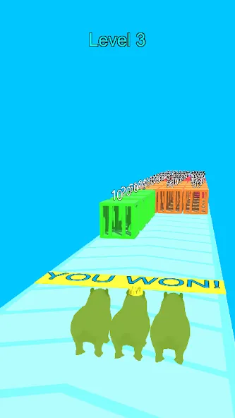 Capybara Run [MOD: бесконечные монеты и ускорение бега] Screenshot 2