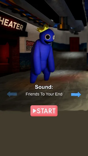 FNF Rainbov Blue Mod Test [MOD: тест радуги и синих персонажей] Screenshot 1