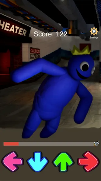 FNF Rainbov Blue Mod Test [MOD: тест радуги и синих персонажей] Screenshot 5