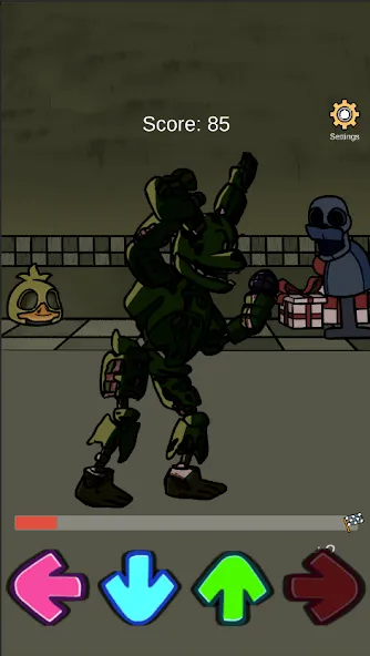 FNF Springtrap Mod Test [MOD: тестируйте движения спрингтрапа] Screenshot 5