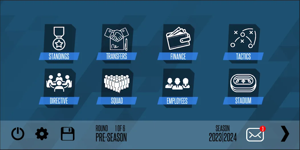 Mobile Football Manager [MOD: безлимитные деньги и энергия] Screenshot 1