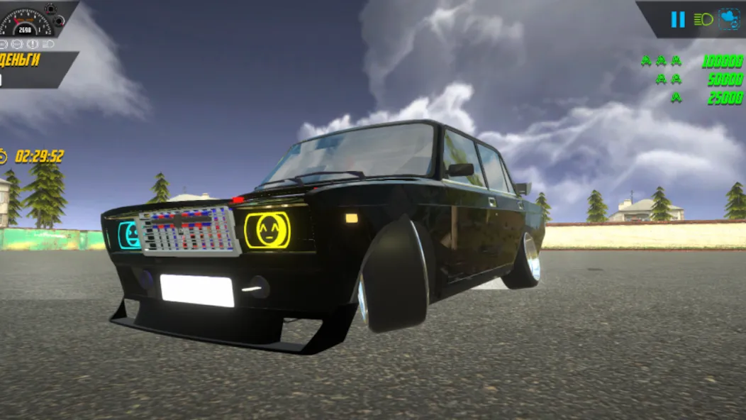 2107 АВТОВАЗ: ТЮНИНГ И ДРИФТ [MOD: безлимитные деньги и все машины] Screenshot 3