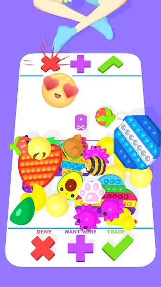 Fidget Trading 3D Fidget Toys [MOD: безлимитные монеты и все игрушки] Screenshot 1