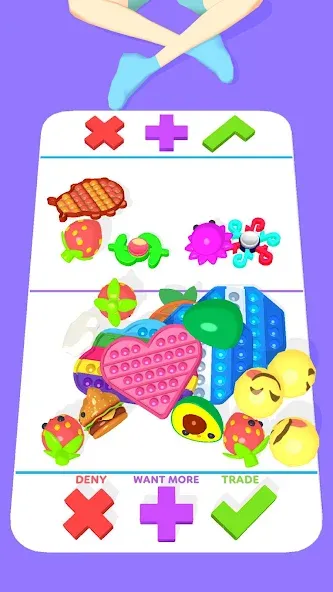 Fidget Trading 3D Fidget Toys [MOD: безлимитные монеты и все игрушки] Screenshot 3