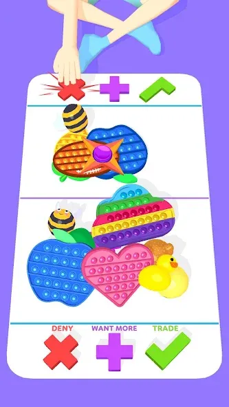 Fidget Trading 3D Fidget Toys [MOD: безлимитные монеты и все игрушки] Screenshot 5