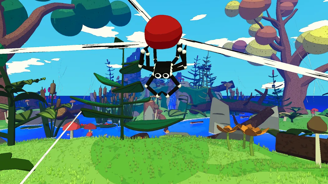 A Webbing Journey Demo [MOD: открыты все уровни и предметы] Screenshot 2