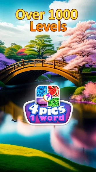 4 Pics 1 Word: Guessing Games [MOD: безлимитные подсказки и открыты все уровни] Screenshot 5
