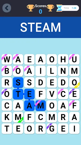 Wordell - Word Guess Fillword [MOD: безлимитные подсказки и попытки] Screenshot 5