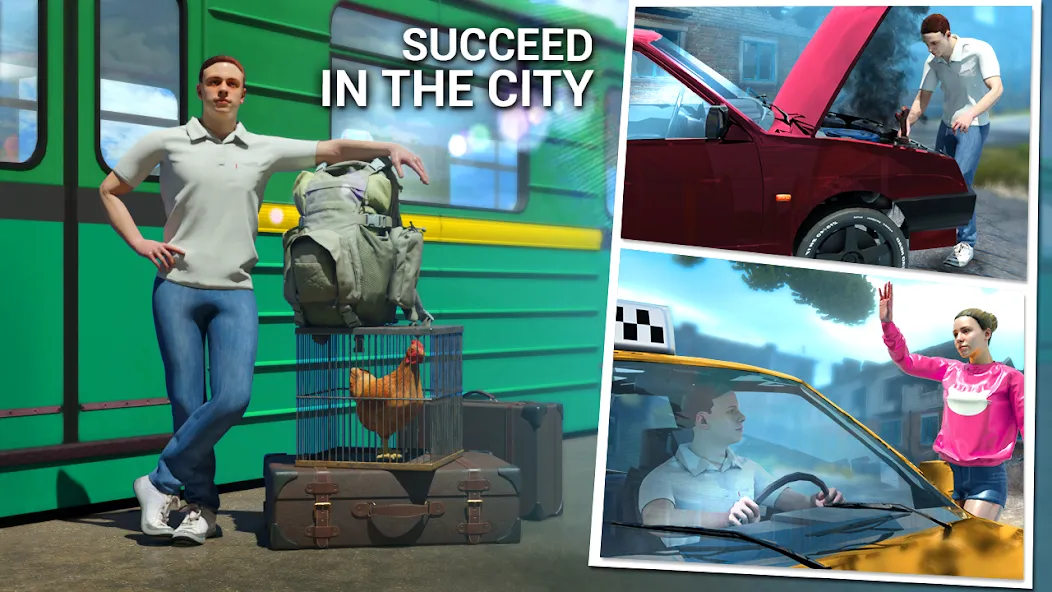 Real Driving School in City [MOD: безлимитные деньги и топливо] Screenshot 1