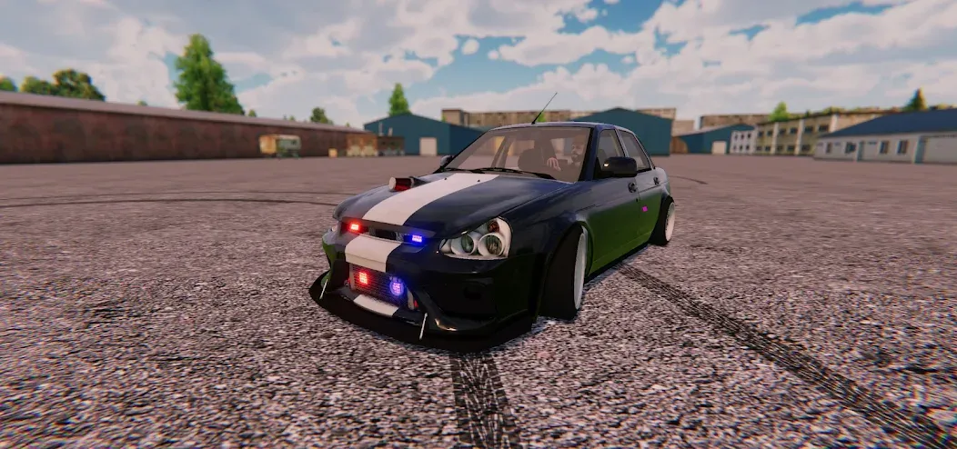 Oper Garage Simulator [MOD: безлимитные деньги и запчасти] Screenshot 1