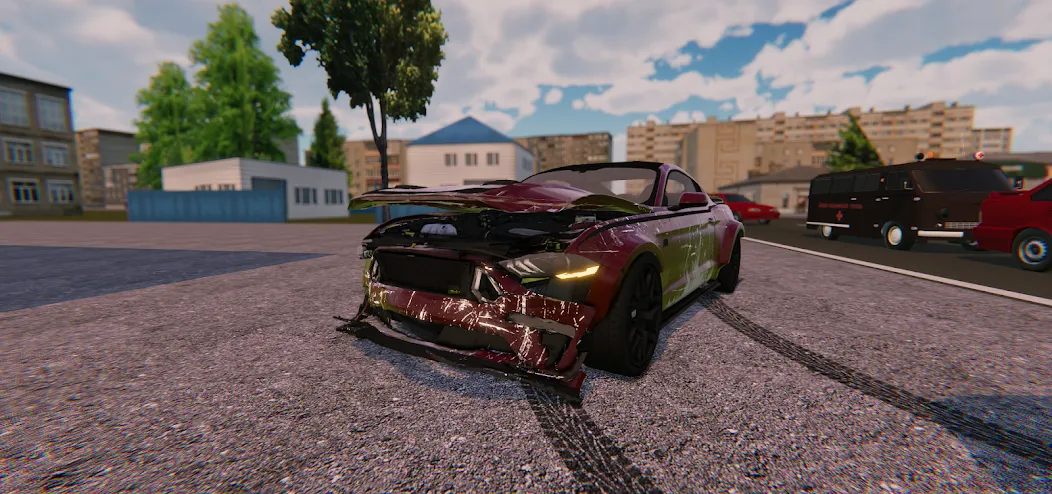 Oper Garage Simulator [MOD: безлимитные деньги и запчасти] Screenshot 2