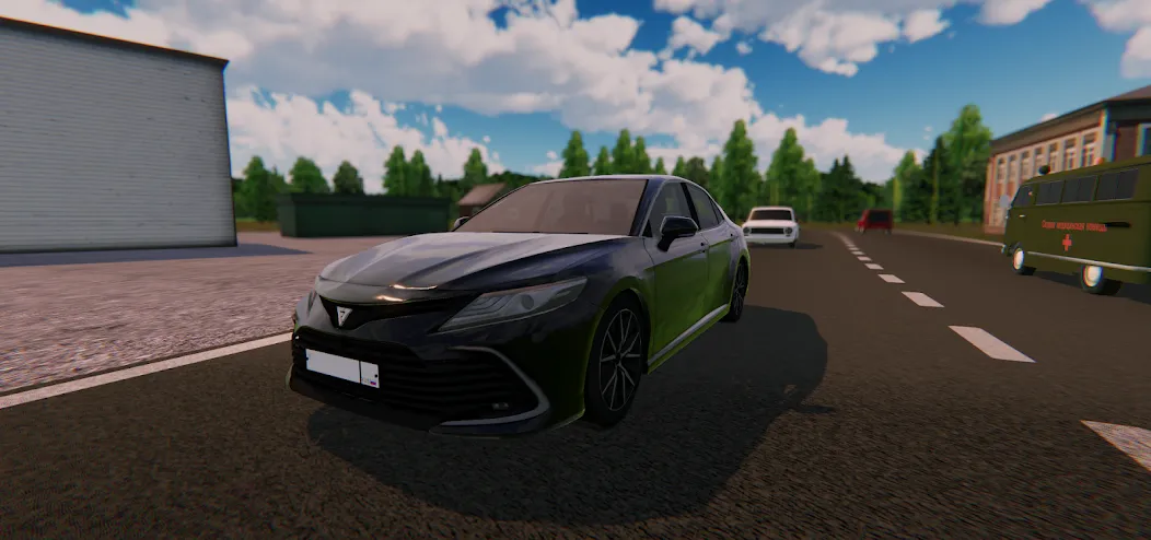 Oper Garage Simulator [MOD: безлимитные деньги и запчасти] Screenshot 5