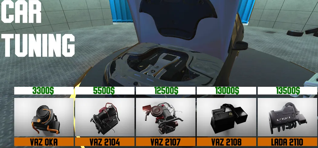 Sensitive Car Racing [MOD: безлимитные деньги и все машины открыты] Screenshot 2