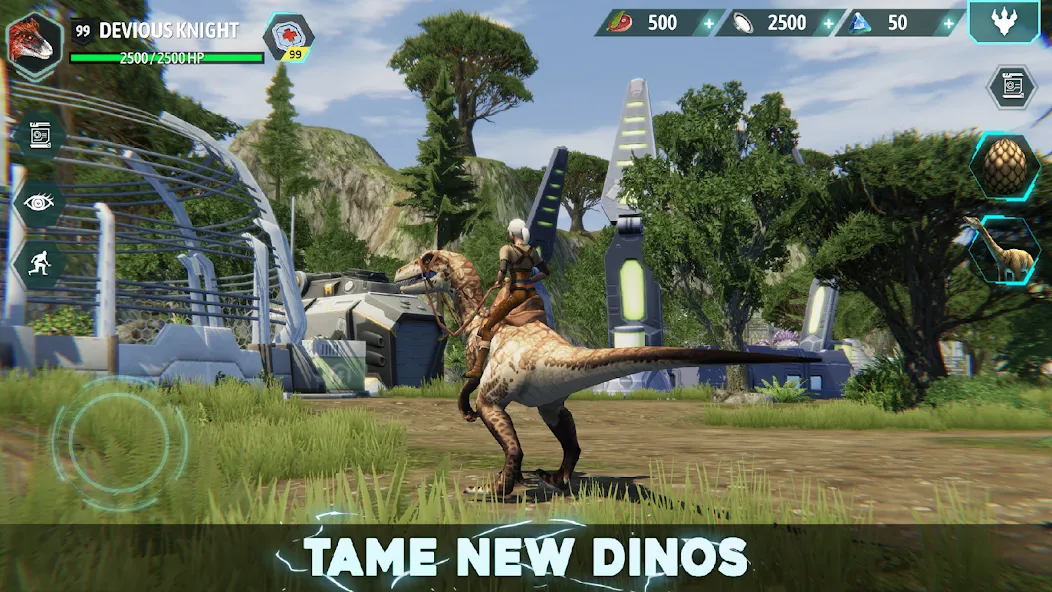 Dino Tamers - Jurassic MMO [MOD: безлимитные ресурсы и сильные динозавры] Screenshot 3