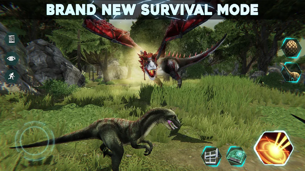 Dino Tamers - Jurassic MMO [MOD: безлимитные ресурсы и сильные динозавры] Screenshot 5