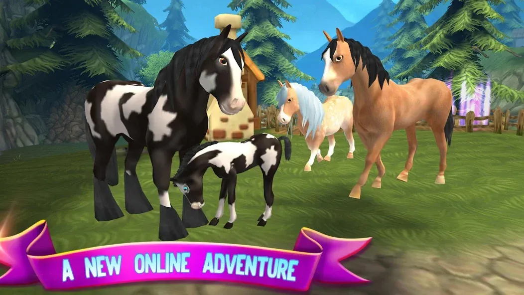 Horse Paradise: My Dream Ranch [MOD: безлимитные деньги и ресурсы] Screenshot 2