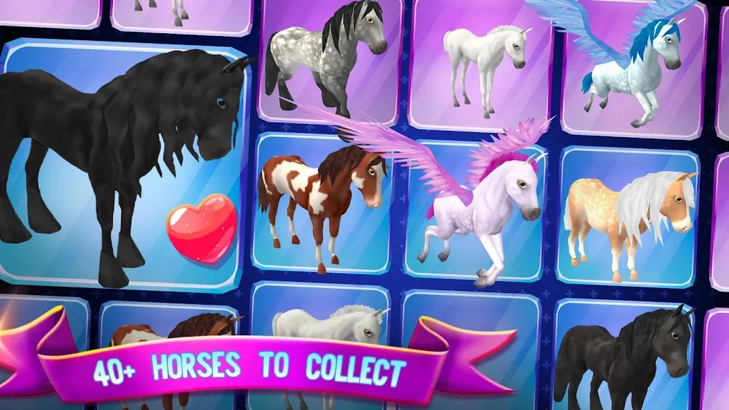 Horse Paradise: My Dream Ranch [MOD: безлимитные деньги и ресурсы] Screenshot 5