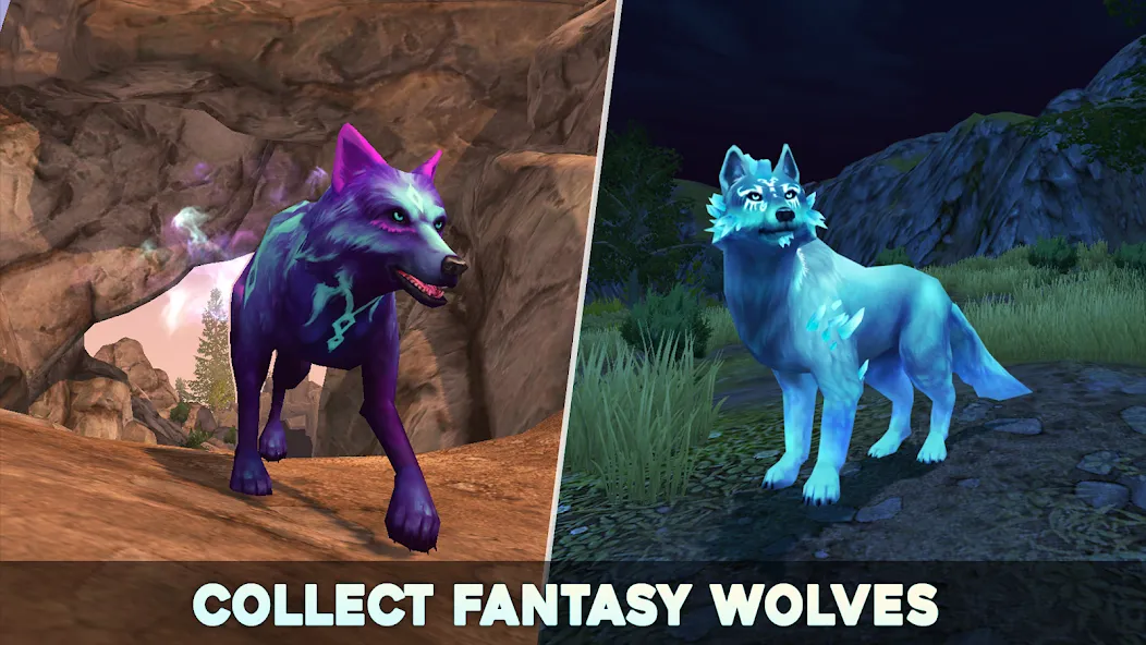 Wolf Tales - Wild Animal Sim [MOD: много денег и всё открыто] Screenshot 3