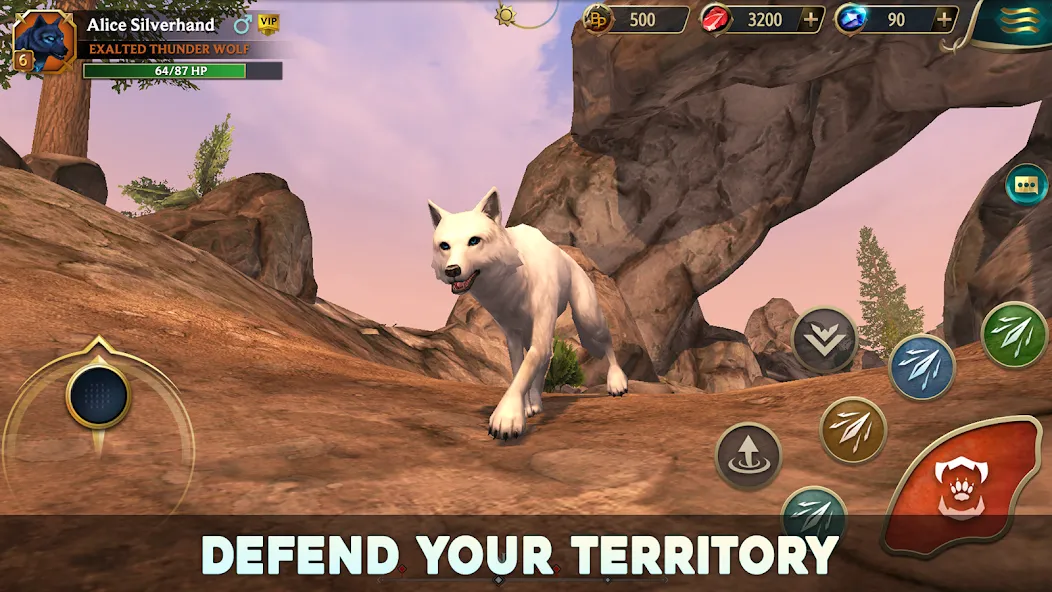 Wolf Tales - Wild Animal Sim [MOD: много денег и всё открыто] Screenshot 5