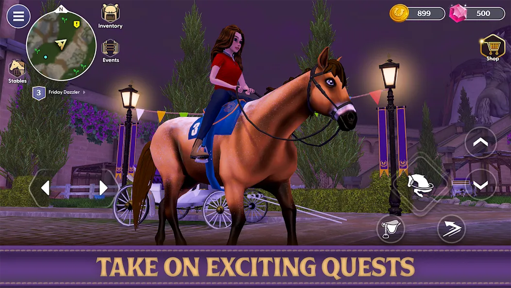 Star Equestrian - Horse Ranch [MOD: безлимитные монеты и ресурсов] Screenshot 2